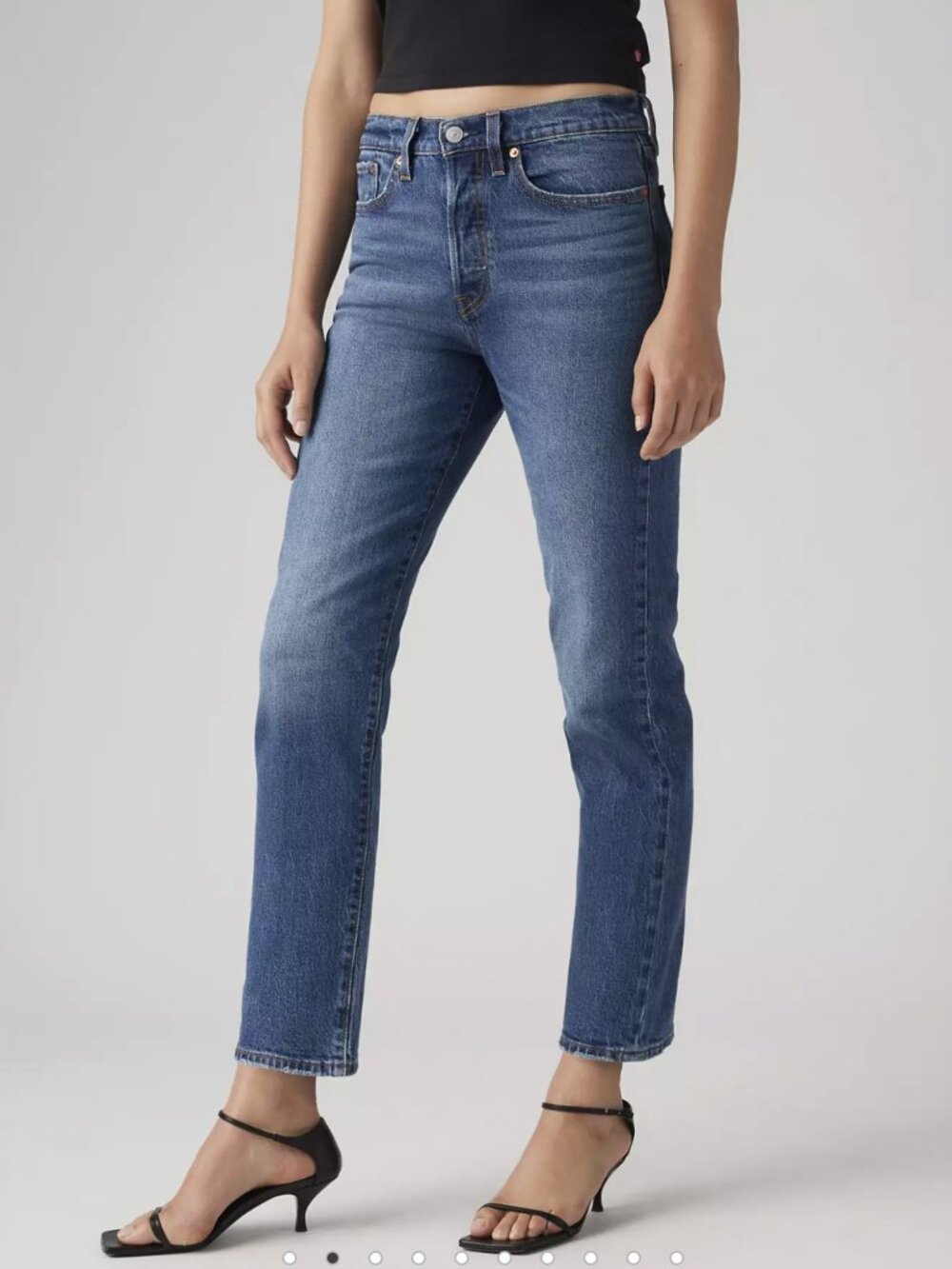 Levi's Wedgie Straight Ankle 26x28